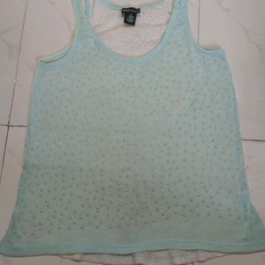 Light Green Cute Top