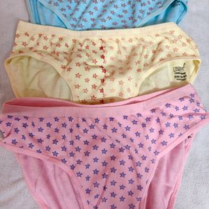 Three Cotton Panty Pack