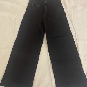 Black Flared Denims Jeans Size 28