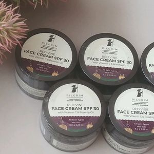 Combo Of 5 Red Vine Face Cream