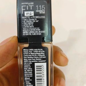 Maybelline Fit Me Foundation