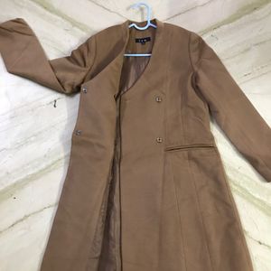 Classy  Brown Overcoat Bust 34