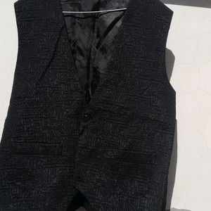 Black Color Jacket for Marriage