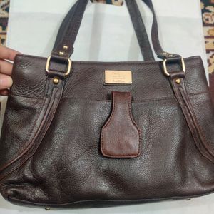 New Leather Women Hand Bag In Brown Color