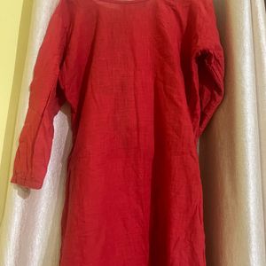 Red Kurta