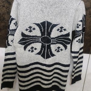 Grunge Gothic Aesthetic Cross Funky Sweater