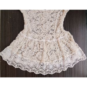 White lace top