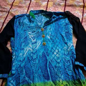 Beautiful Cotton Kurti Good Condition 36 Size