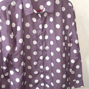 Brand New - Parory Women Polka Dot Shirt