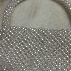 Handmade Pearl Handbag