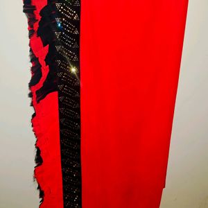 Fancy Red Sarees