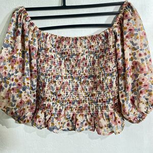 Twenty Dresses Floral Crop Top