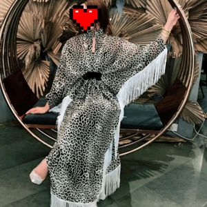 Tiger Print Kaftan (Maxi).