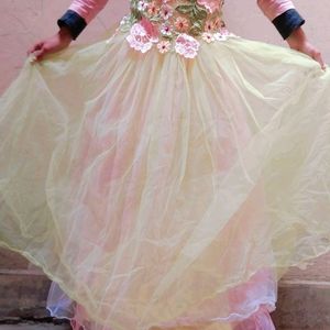 Beautiful Colorful Gown For Girls