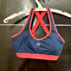 Amante back closure lightly padded sports bra