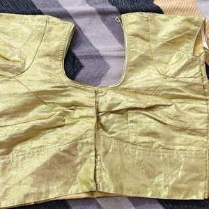 Partywear Golden Blouse