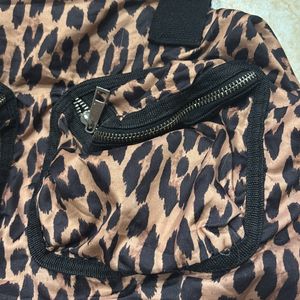 Thrifted Cheetah Print Handbag