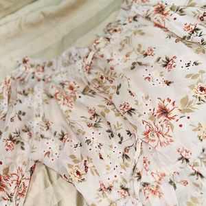 Floral Printed Long Dress