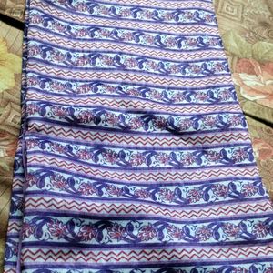 4XLAnarkali Cotton Kurta And Dupatta.