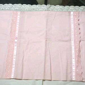 Baby Pink Bolster Cover Set Of 2