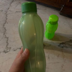 Set Of 3 Tupperware Bottles