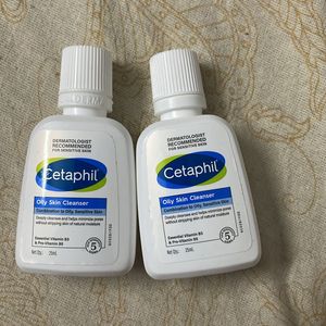 Cetaphil Facewash, Moisturiser And Cleanser