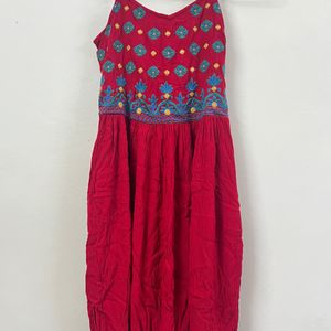 Red Fusion Dress