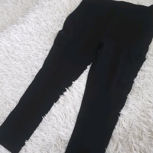 Black Track Pant