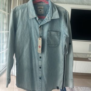 Brand New Lee Cooper Denim Shirt For Boy