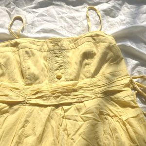 Aesthetic Yellow Frock 💛