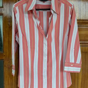 Formal Stripe Shirt For Women