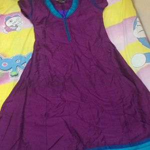 Purple Anarkali