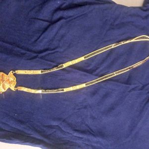 1 Gram Gold Plated Long Mangalsutra