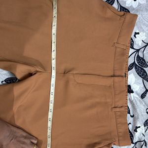 Go Colours Crepe Formal Pants