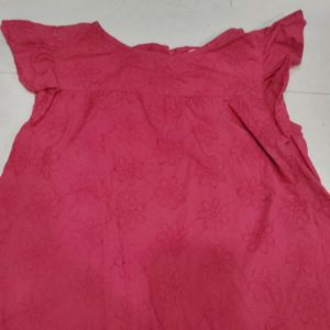 Pure Cotton Red Top