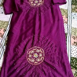 💕Beautiful Purple Designer Ladies Kurti💕