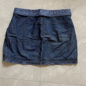 New Ginger Denim Short Skirt