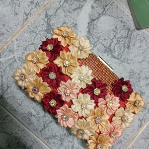 Floral Bridal Party Clutch High Quality