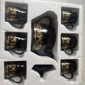 6 Cup Set With One Kettle