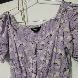 Lavender Dress For Casual DATE Wear