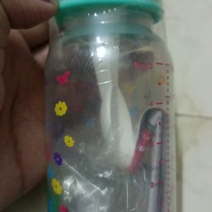 Baby Feeding 150ml Bottle 🍼 With Nipple, 🥄