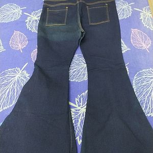 Flared Stylish Denim Jeans