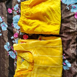 Yellow Kurta Pant