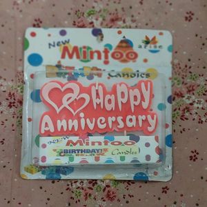 Happy Anniversary Candle 1 Pc Only