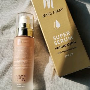 🆕MyGlamm Super Serum Foundation - 101C Rosette