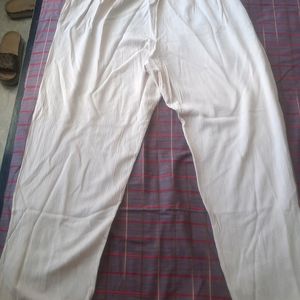 Like New Women's Beige Plazzo Trouser