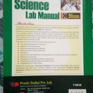 Class 10 Science Lab Manual