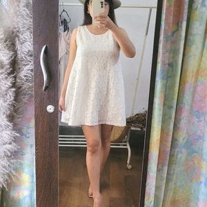 White Lace Dress