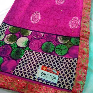 Soft Border Design Saree