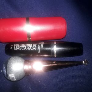 Lipstick  Eye Liner And Maskara